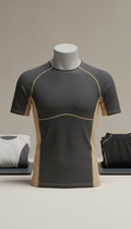 Structured Technical T-Shirt With Ventilated Panels